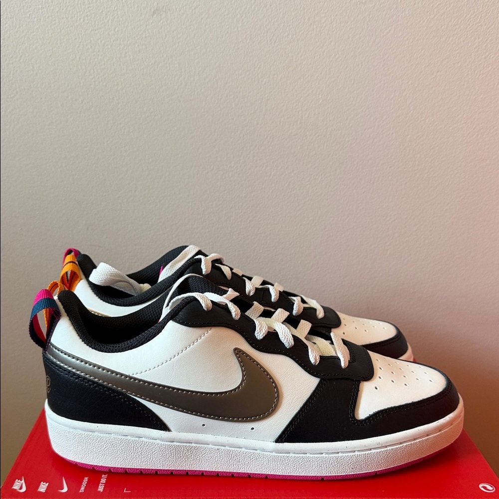 Nike Court Borough Low 2 SE GS Summit White DJ0040-100 Size 7Y